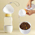 ThirstPets 2-in-1 dog water bottle dimensions and size comparison